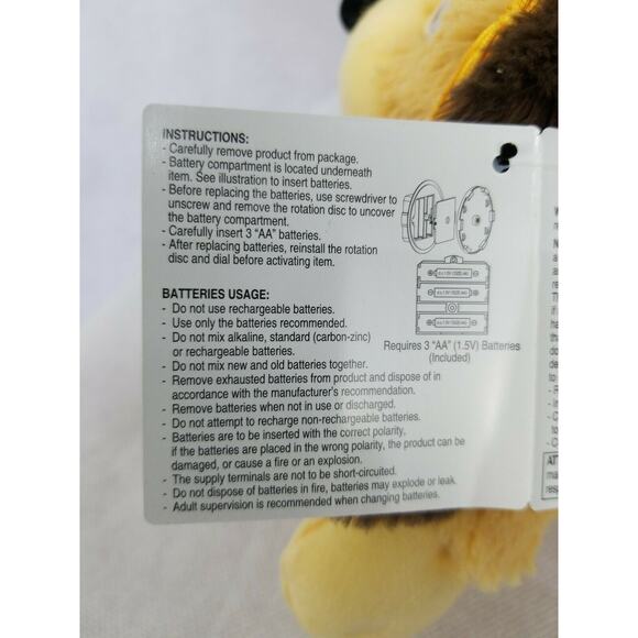 Graduation Stuffed Dog Animated Spinning Singing - Picture 8 of 12